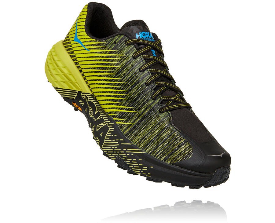 Hoka One One Spor Ayakkabı Kadın Siyah/Yeşil - Evo Speedgoat - LV3508149